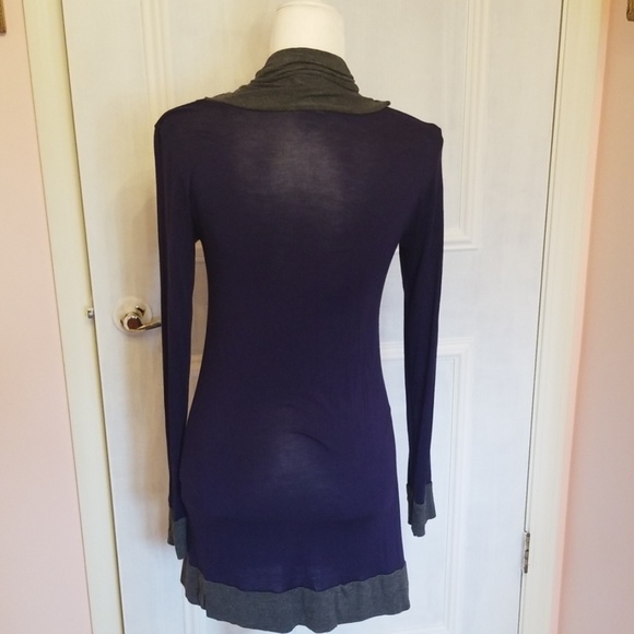 Navy & grey shirt - Picture 3 of 5